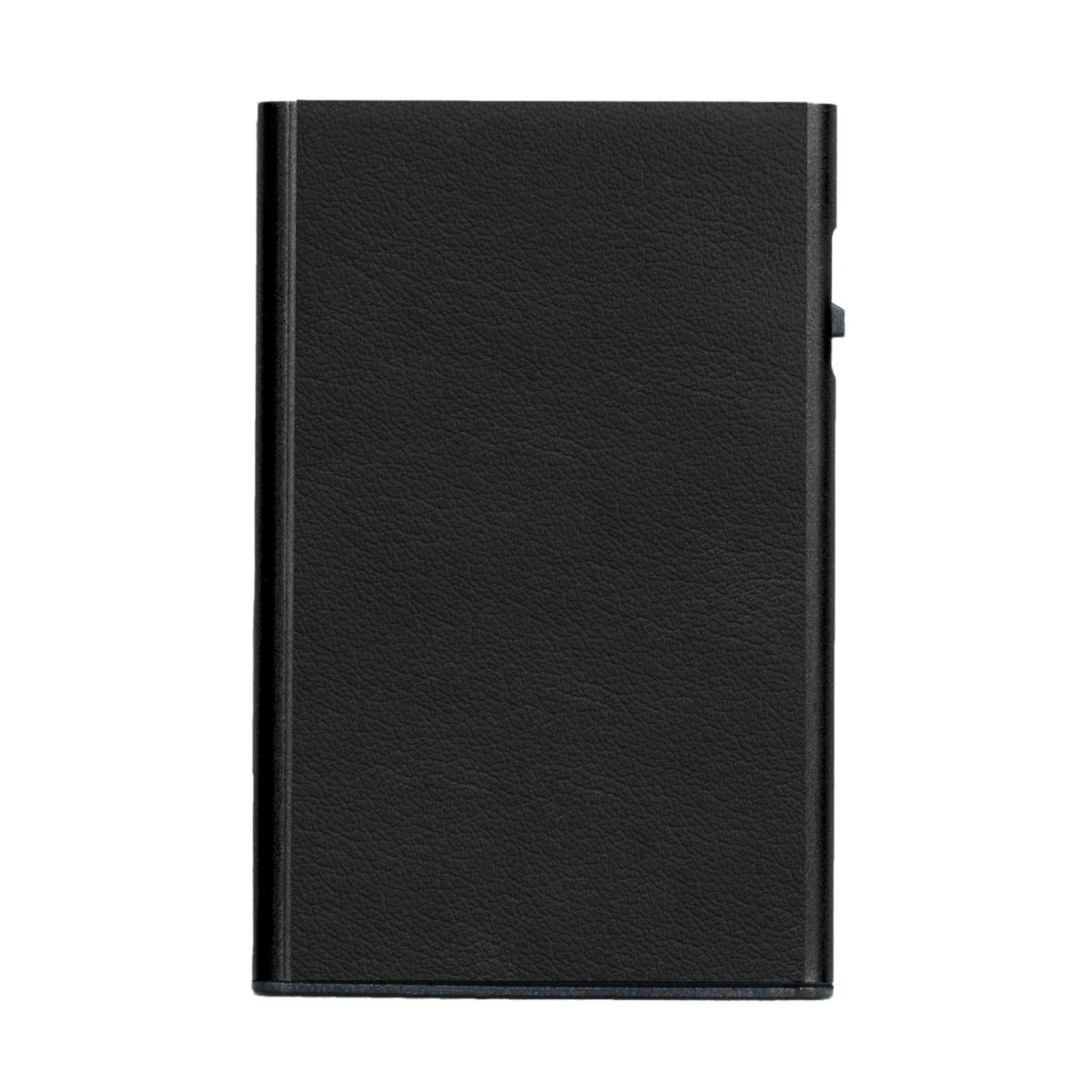 TRU VIRTU Card Case Click n Slide Wallet - Nappa Black