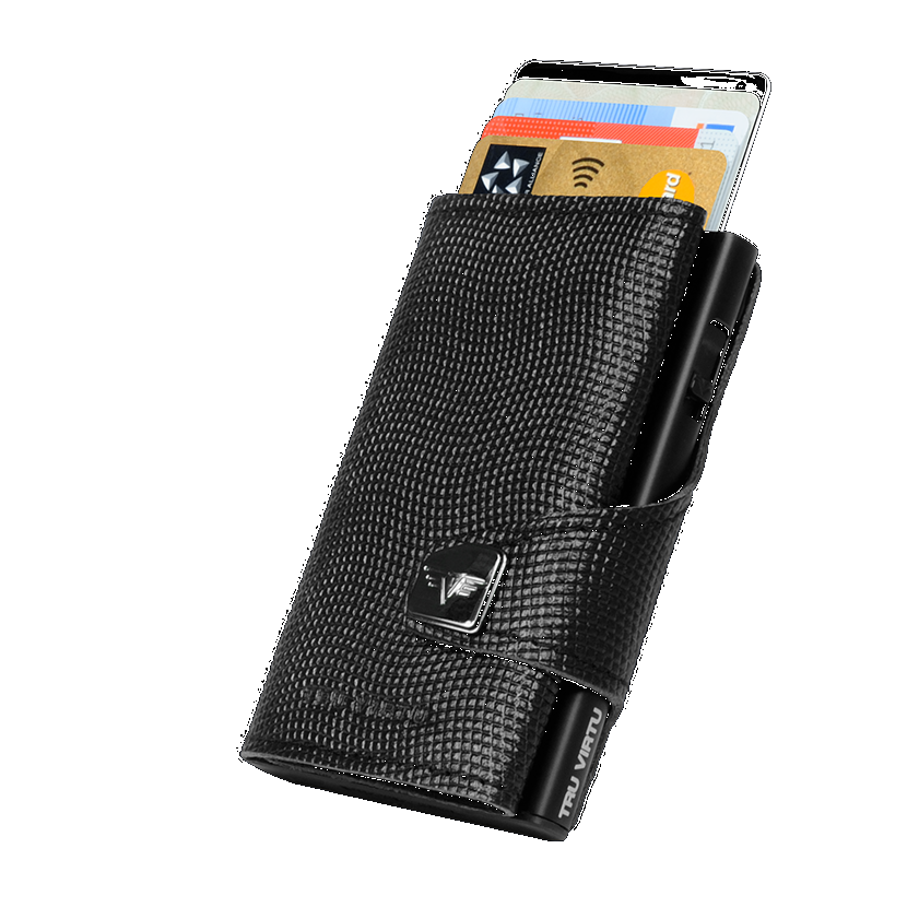 Click n Slide Wallet - Lizard Black