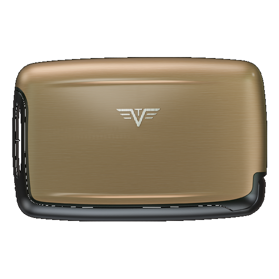 TRU VIRTU Aluminum Card Case - Pearl - Grey