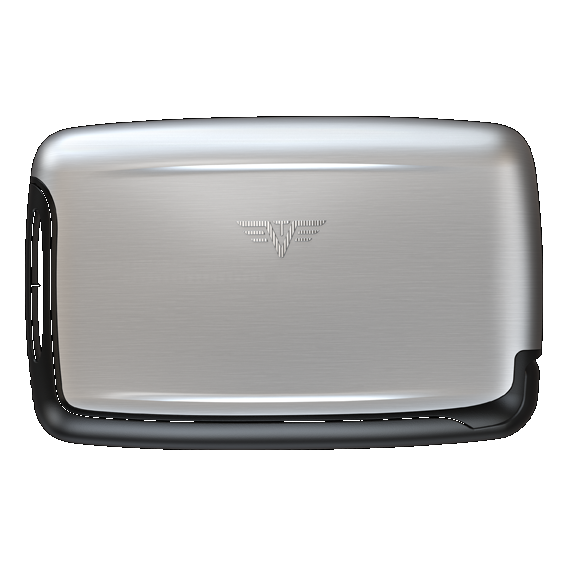 TRU VIRTU Aluminum Card Case - Pearl - Silver