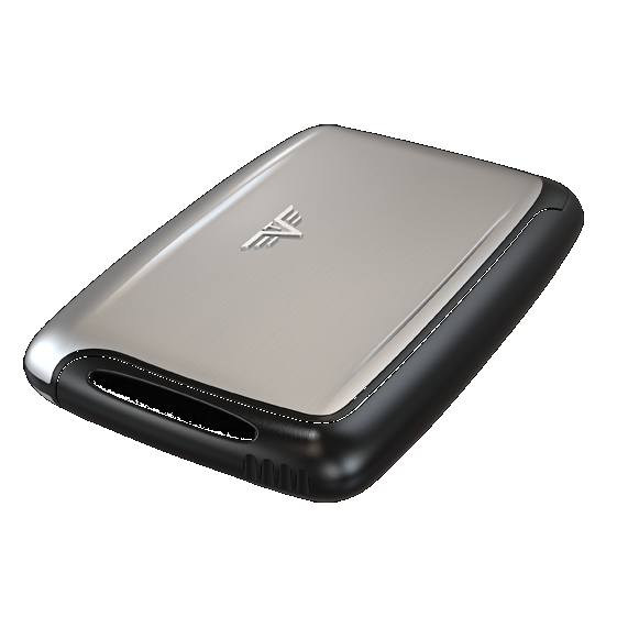 TRU VIRTU Aluminum Card Case - Pearl - Silver