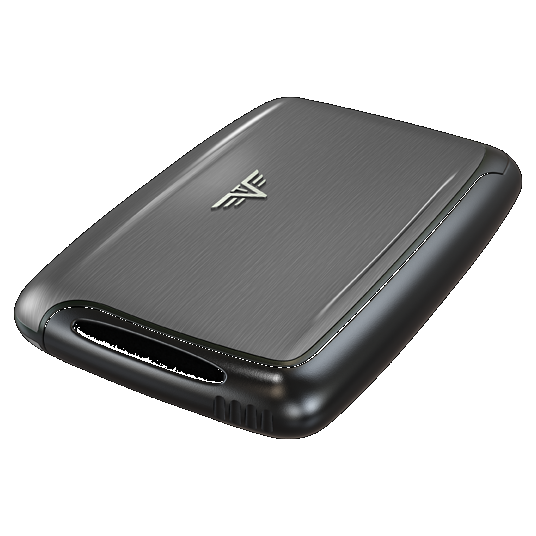 TRU VIRTU Aluminum Card Case - Pearl - Platinium