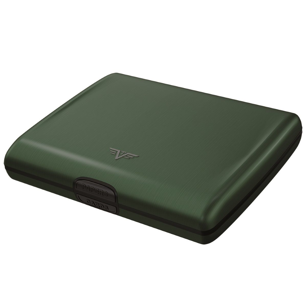 Aluminum Wallet Ray - Hunter Green