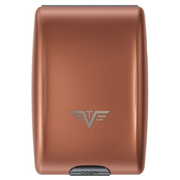 TRU VIRTU Aluminum Wallet - Coffee