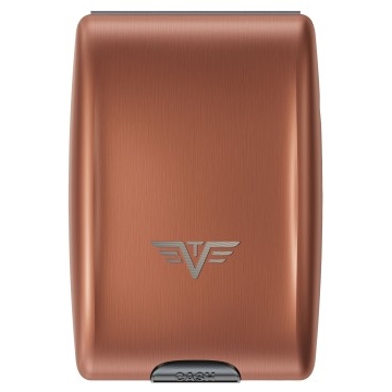 TRU VIRTU Aluminum Wallet - Coffee