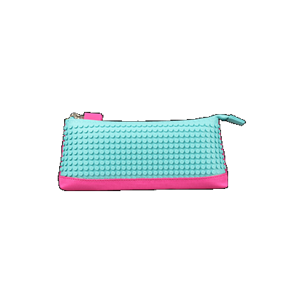 UPixel Pencil Case - Turkiz/Fuschia