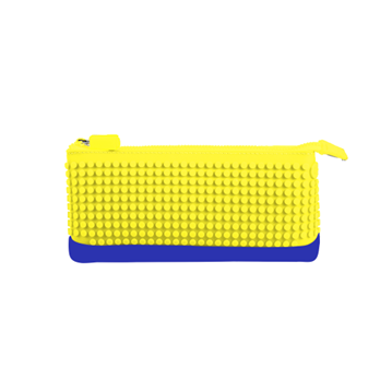 UPixel Pencil Case - Yellow/Blue