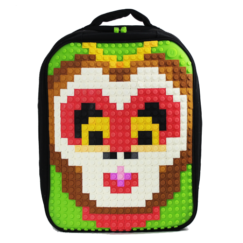 UPixel Pixel Backpack  - Black/Pink