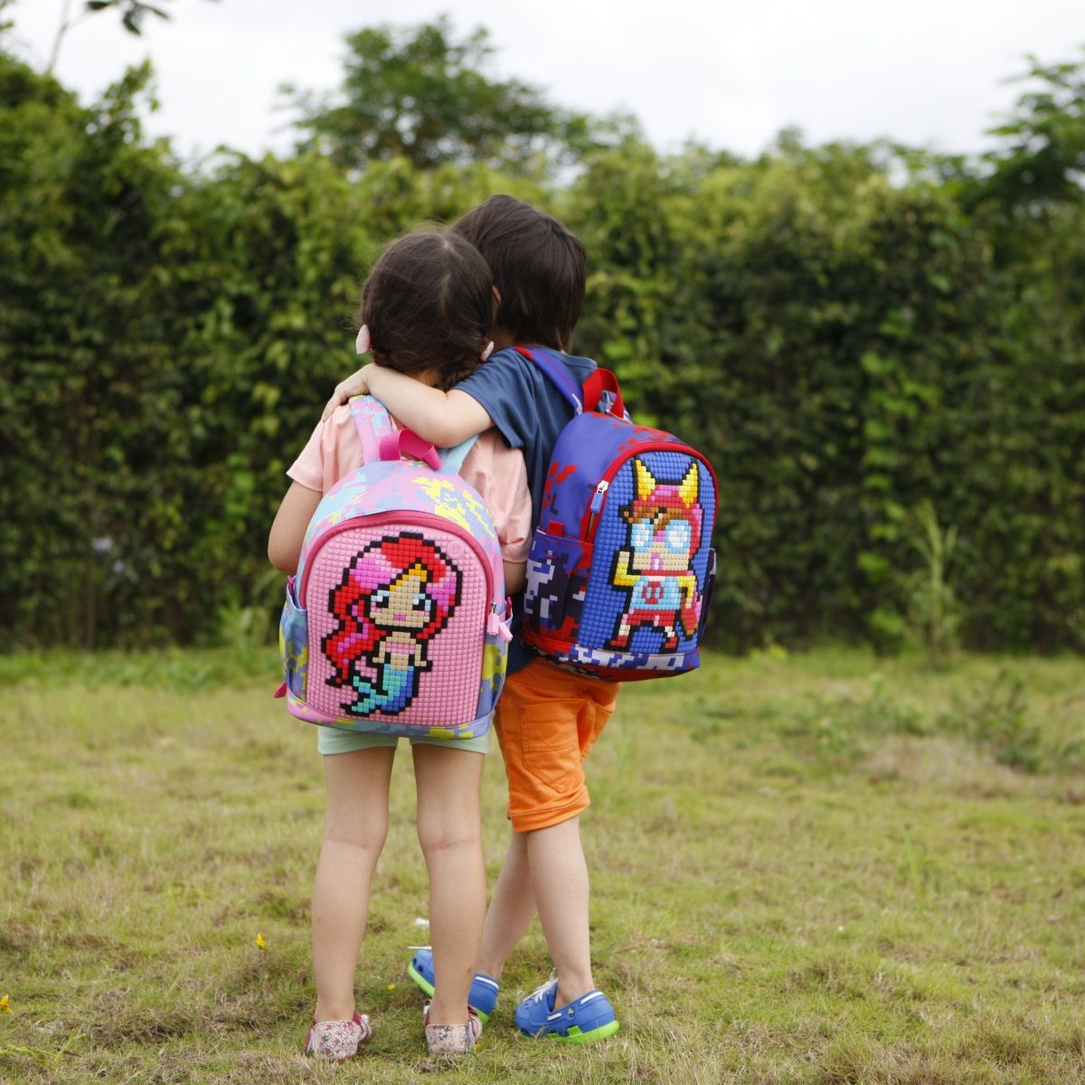 UPixel Pixel Upgraded Kids Backpack  - Pink