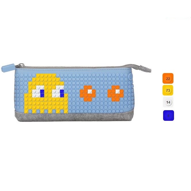 UPixel Pencil Case - Turkiz/Blue
