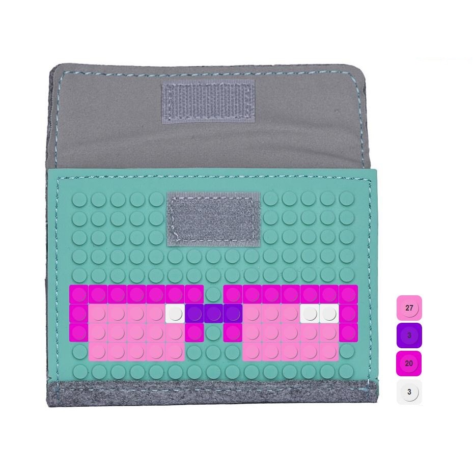 UPixel Pixel Wallet - Pink