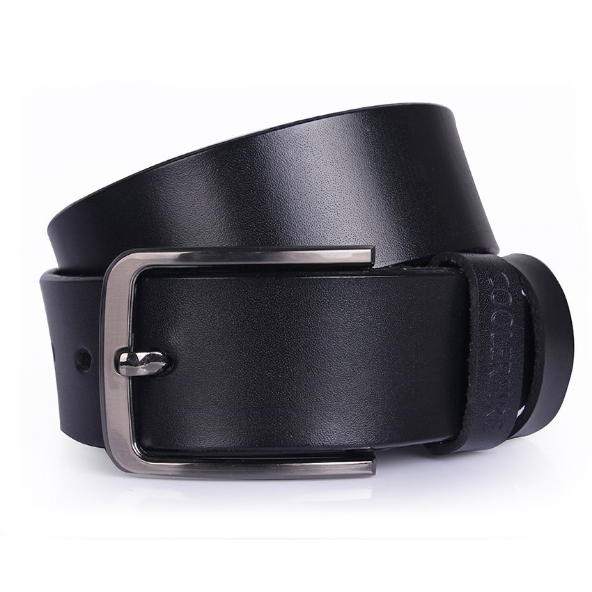 COOLERFIRE Mens Genuine Italian Leather Belt - Black