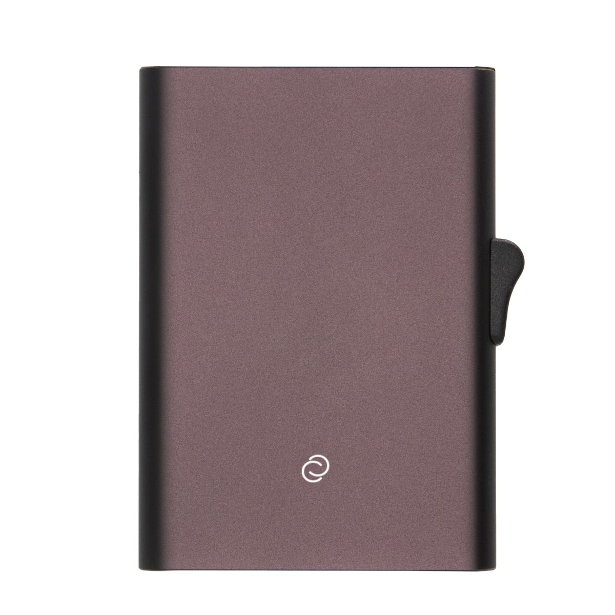 C-Secure Slim RFID XL Aluminum Card Holder - Brown