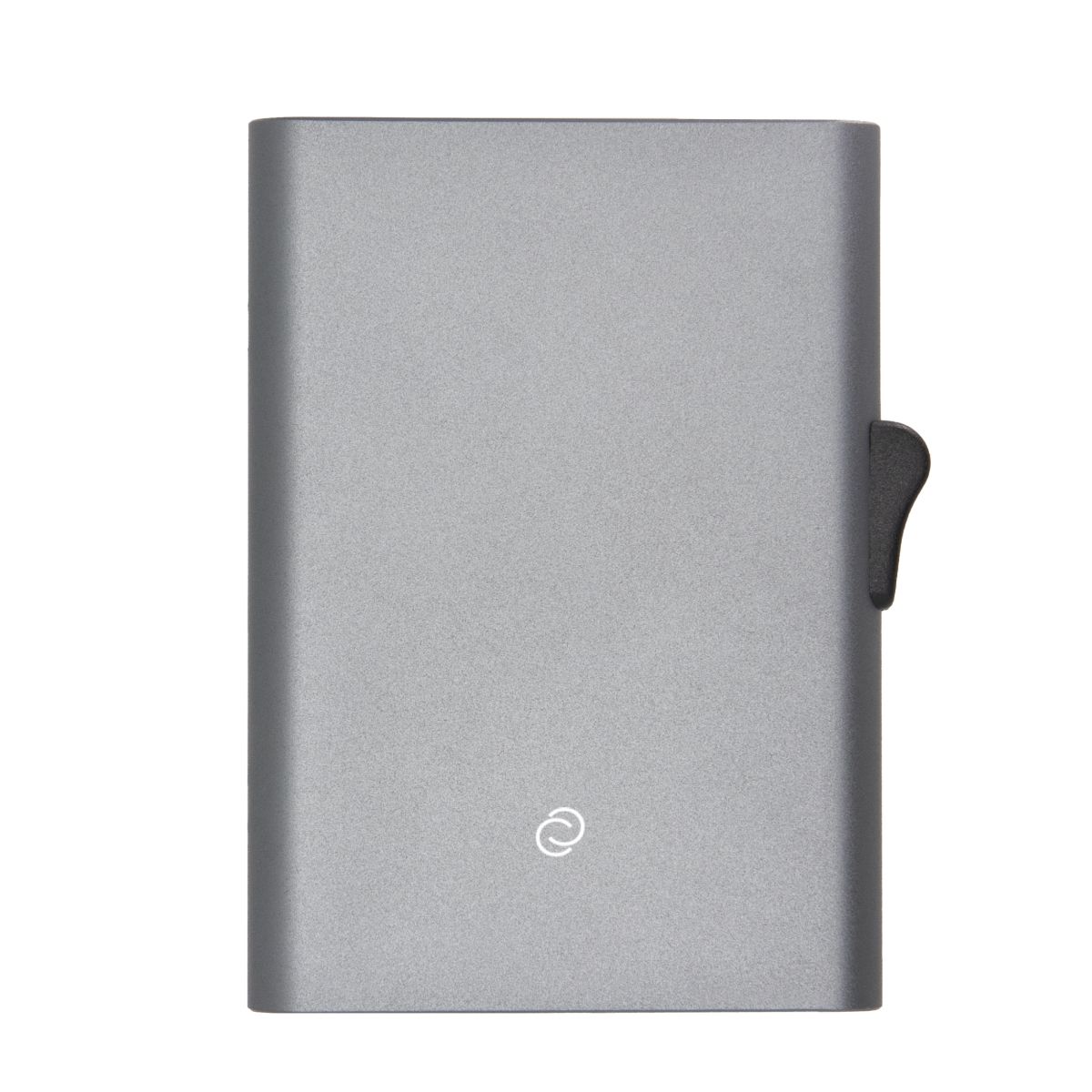 C-Secure Slim RFID XL Aluminum Card Holder - Grey