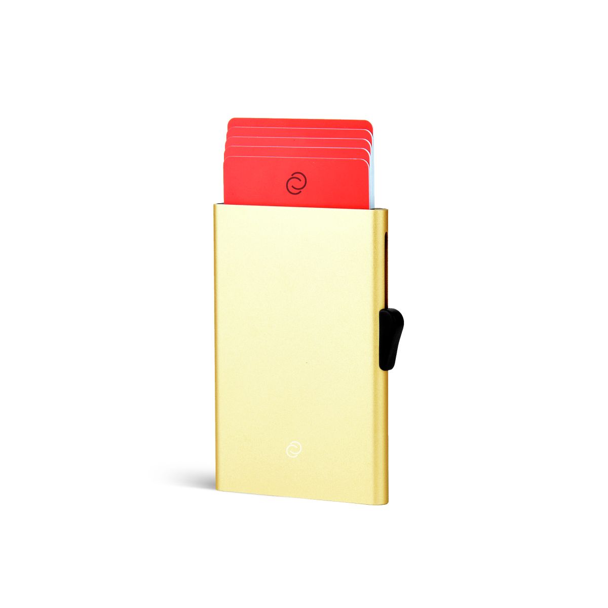 C-Secure Slim Aluminum Card Holder - Gold