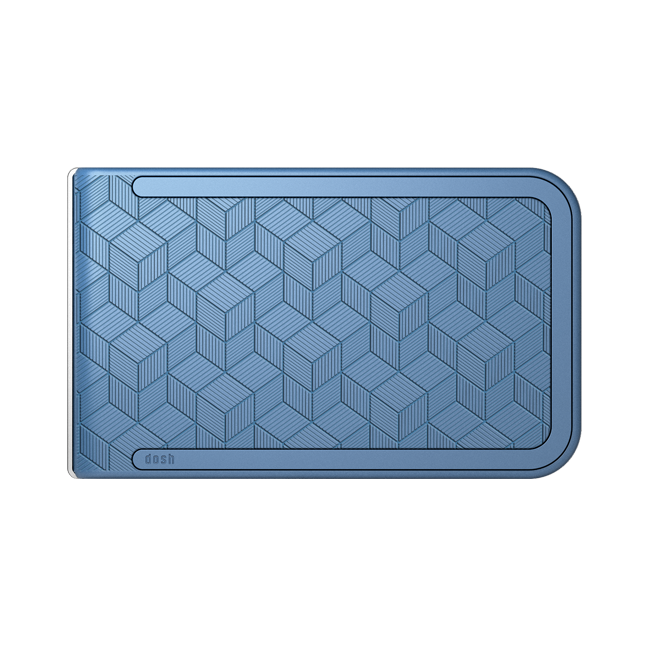 dosh EMBOSSED - Cubic Blue