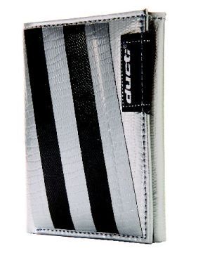 Ducti ארנק Duct Tape דגם Tri-Fold Hybrid - כסוף\שחור