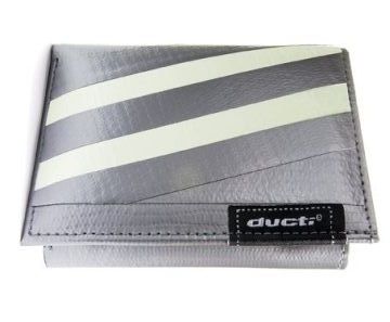 Ducti Duct Tape Undercover Wallet - Silver/Glow