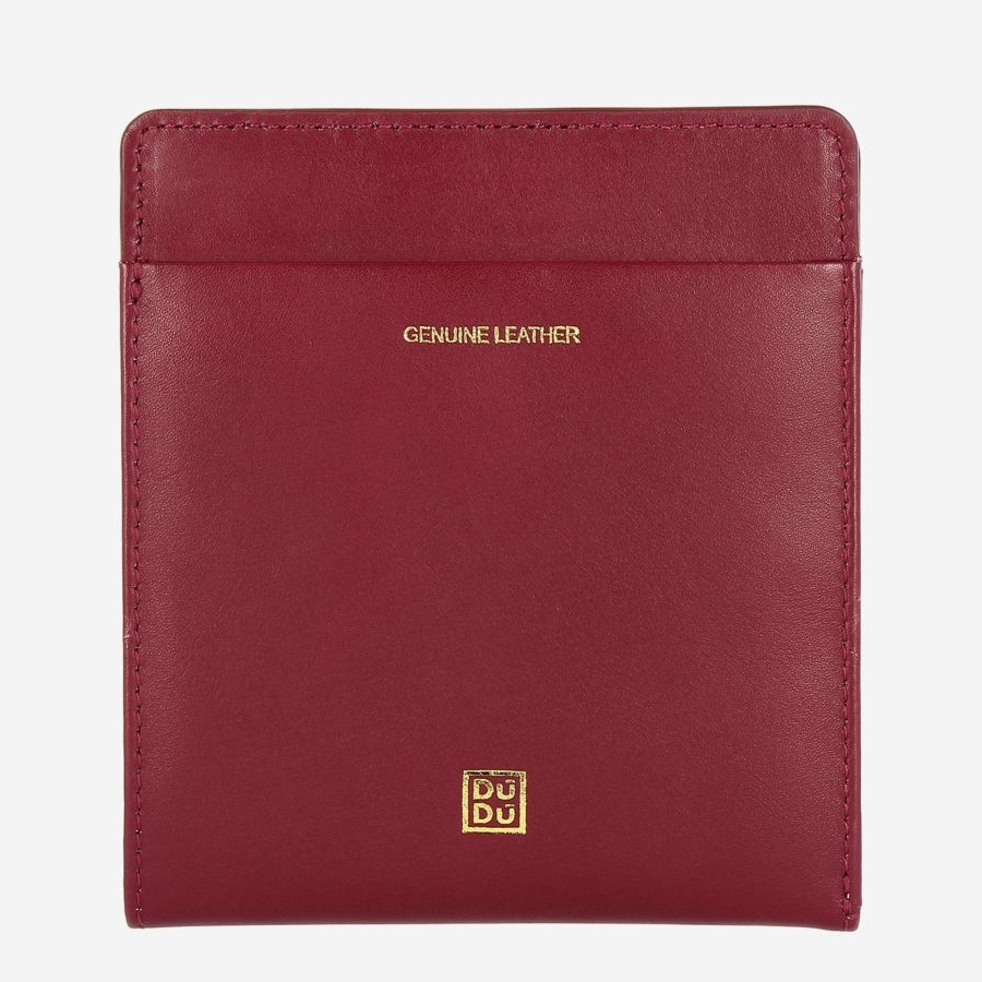 native cargo Clothes DuDu Designer Womens Leather Wallet With Magnetic Closure Bordeaux -  Wallets Brands