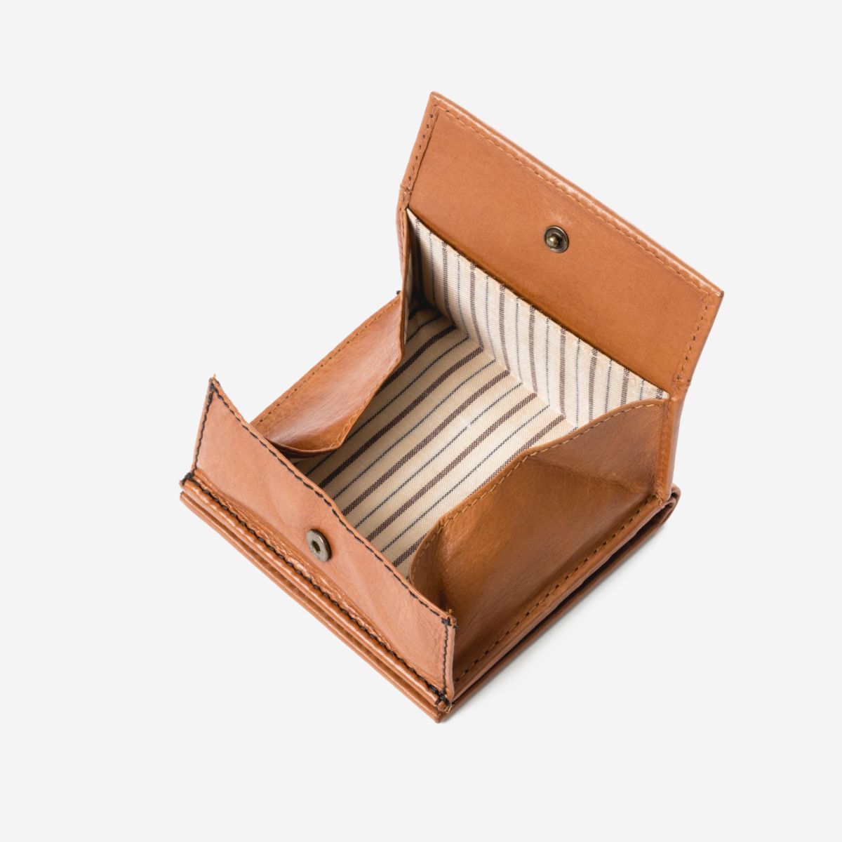 DuDu Small Unique Wallet  - Light Brown