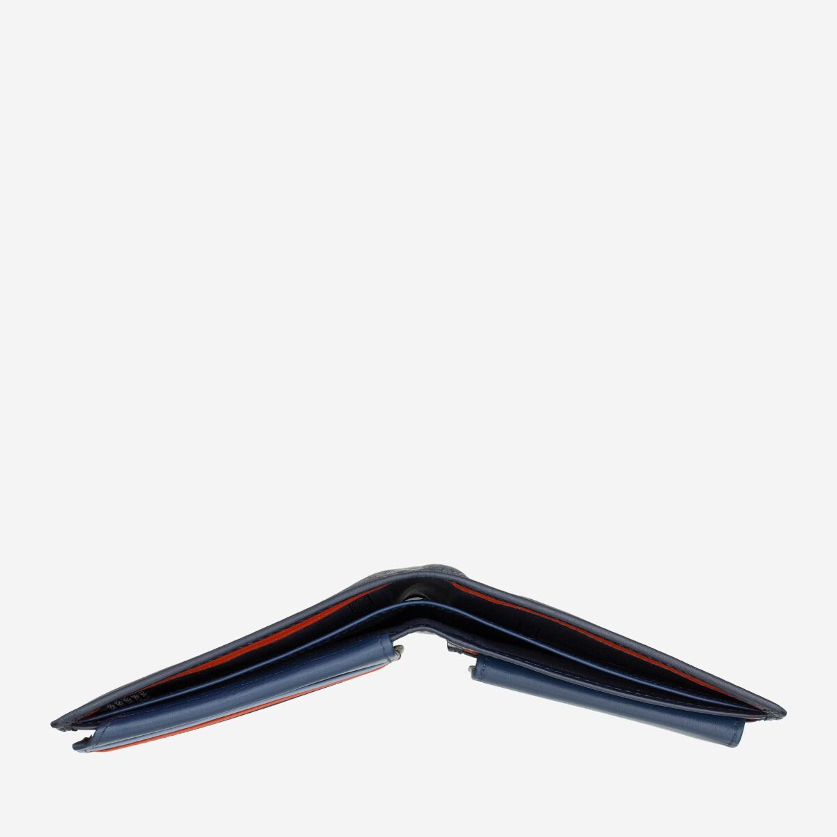 DuDu Mans genuine leather wallet - Navy