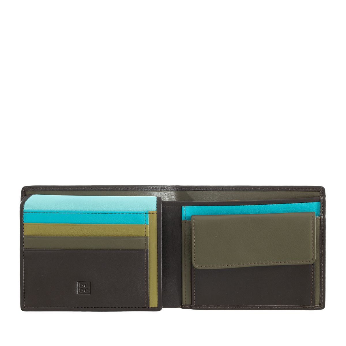 Multicolor Pu Leather DOUBLE PARTITION WALLET