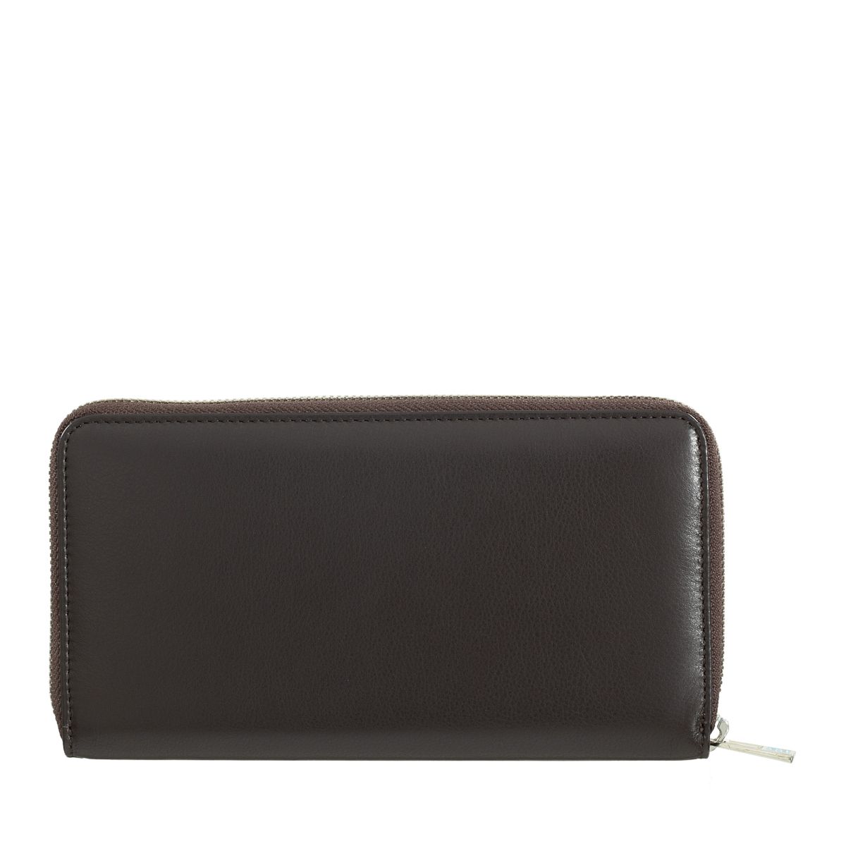 DuDu Zip around RFID wallet - Dark Brown