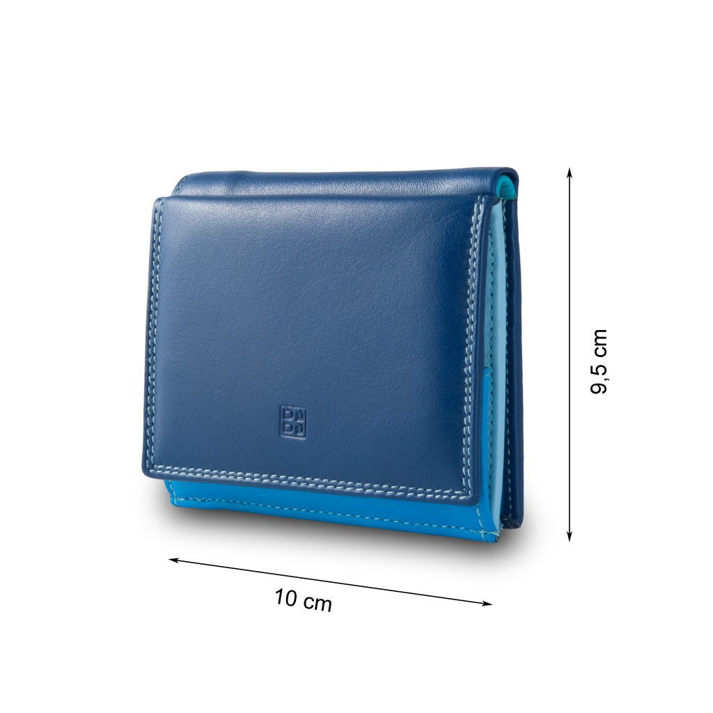 DuDu Small mans elegant wallet  - Blue