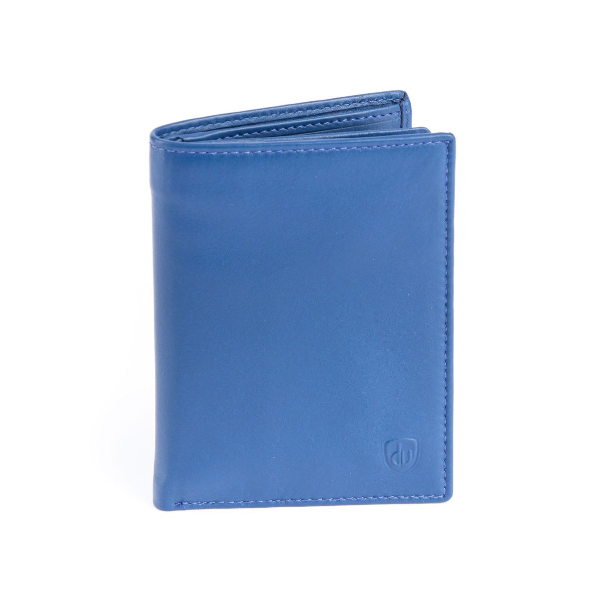 dv Mens leather vertical wallet - Blue