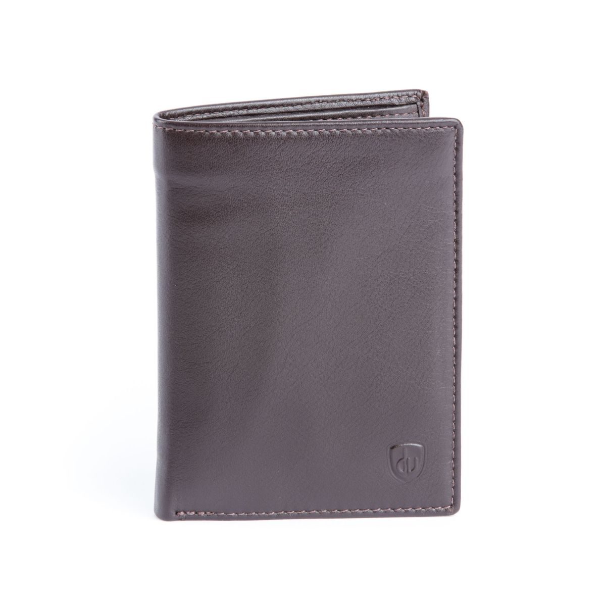 dv Mens leather vertical wallet - Brown