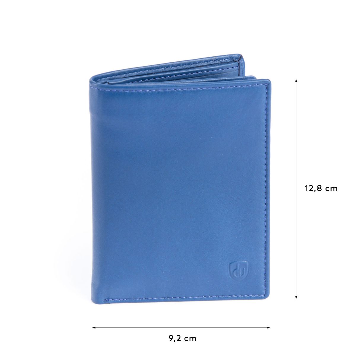 dv Mens leather vertical wallet - Blue