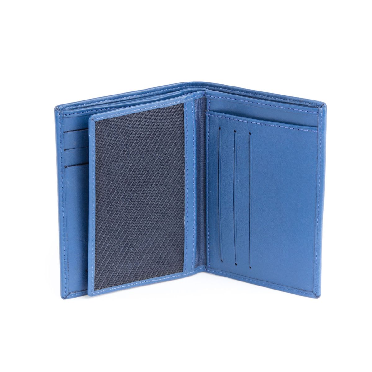 dv Mens leather vertical wallet - Blue