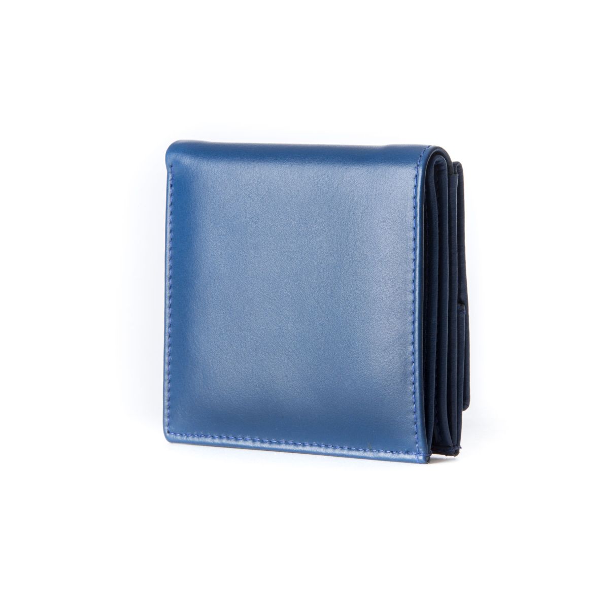 dv Small mans elegant billfold wallet  - Blue