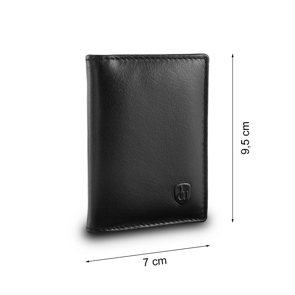 dv Compact Credit card holder - Black