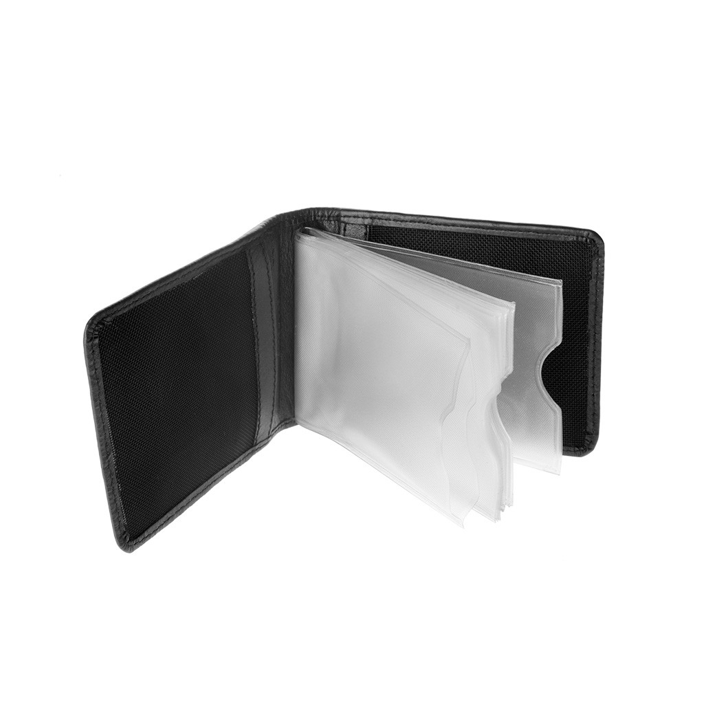 dv Compact Credit card holder - Black