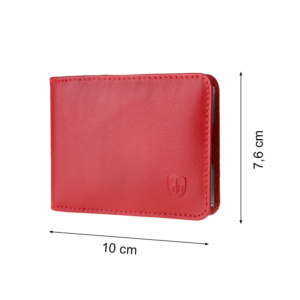 dv Compact Credit card holder - Red