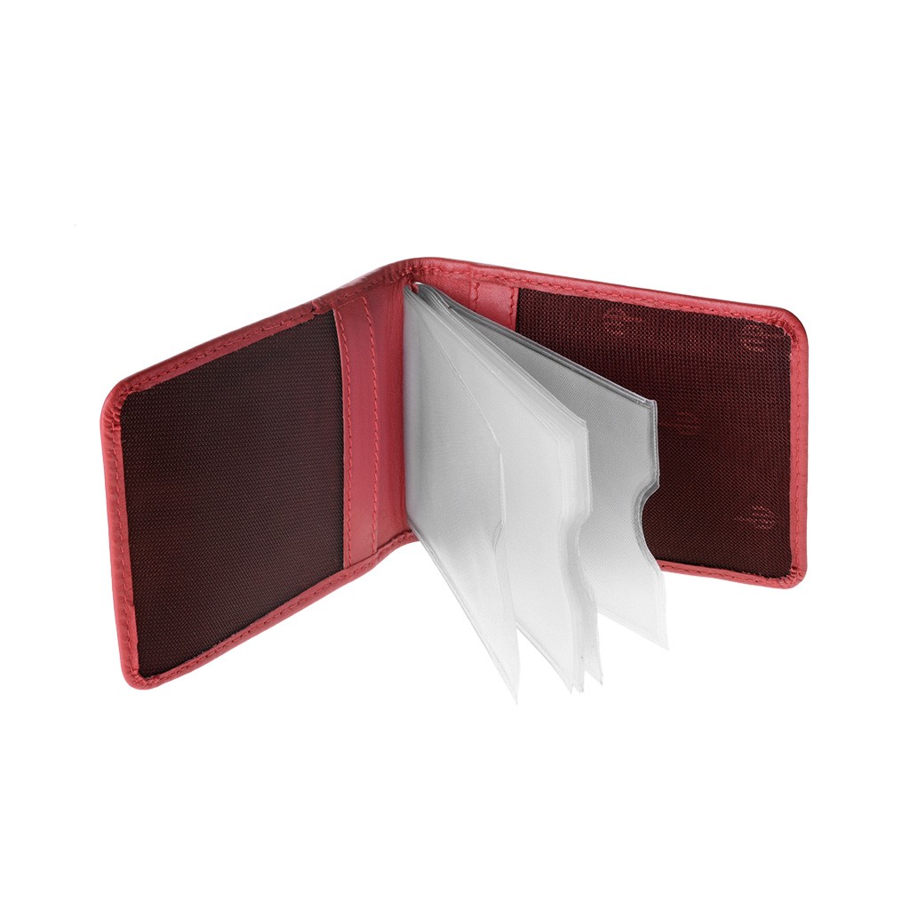 dv Compact Credit card holder - Red