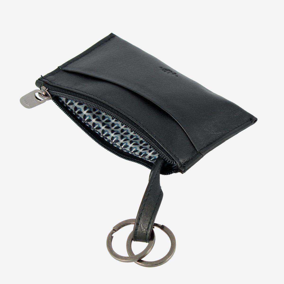 Leather Coin Purse - Black