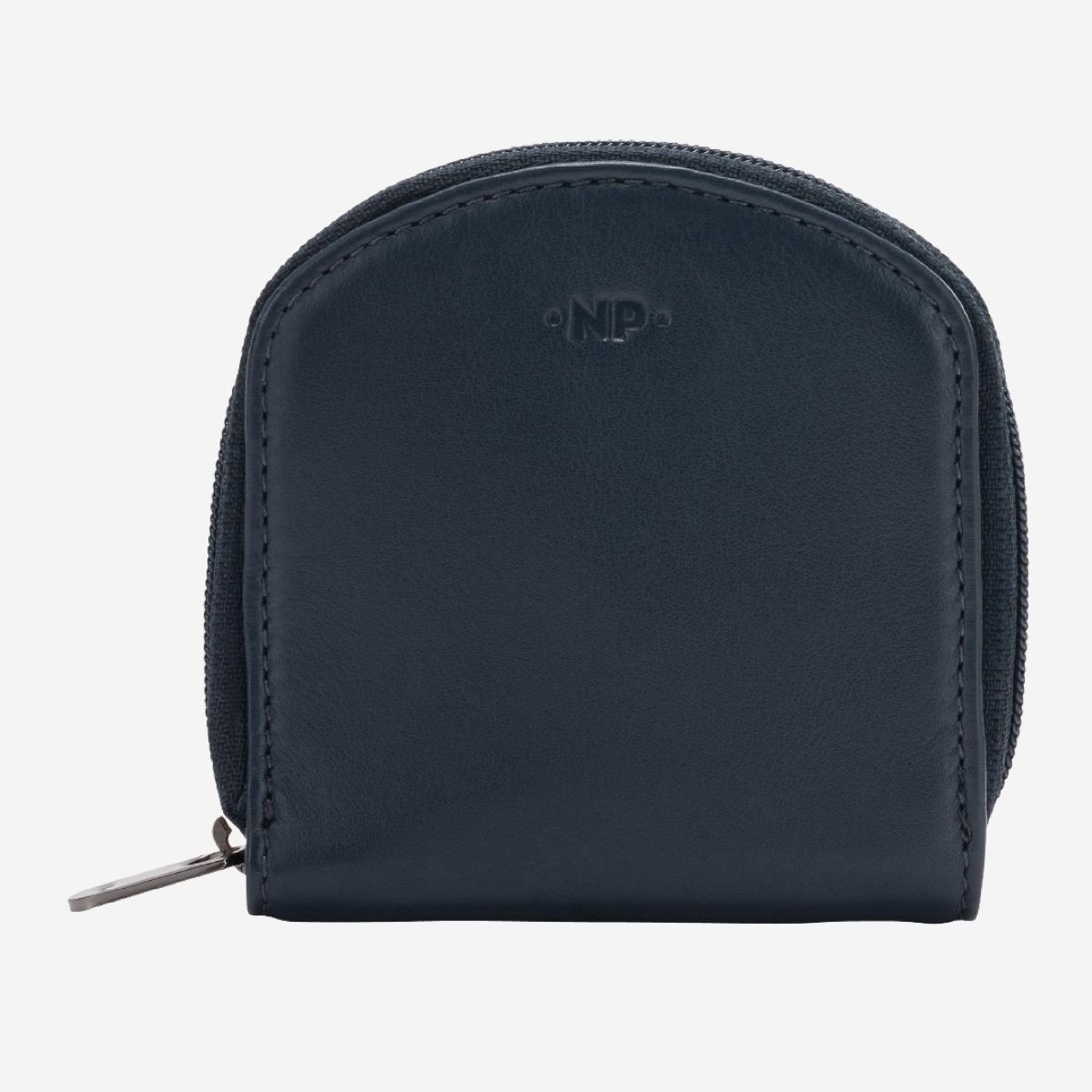 Leather Coin Purse - Blue
