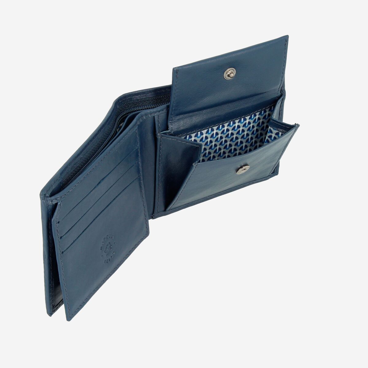 Compact wallet with deals coin pocket