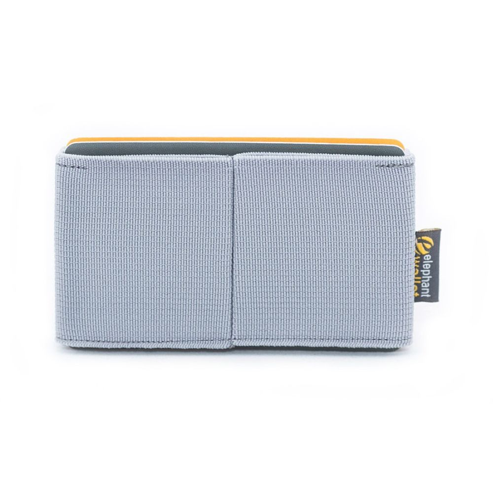 elephant Minimalist Rubber Wallet - Light Gray