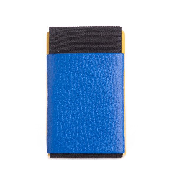 elephant Minimalist Rubber Wallet - Blue