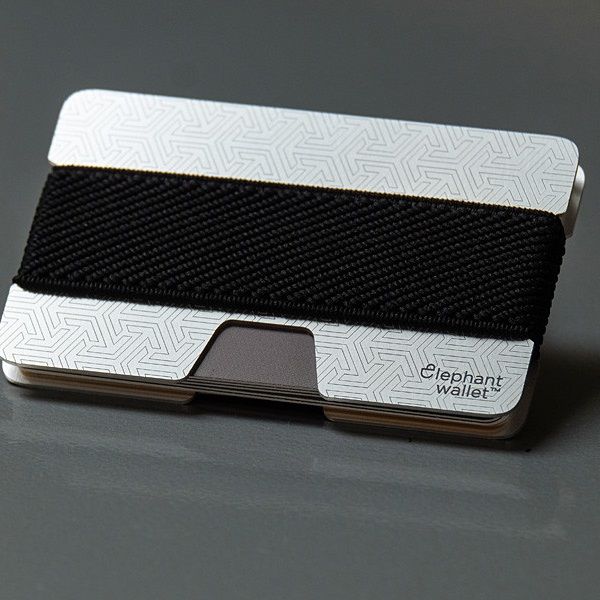 Minimalist Aluminum Wallet - Aluminum Pattern