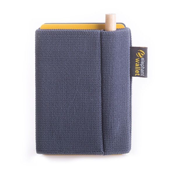 elephant Minimalist Rubber Wallet - Gray