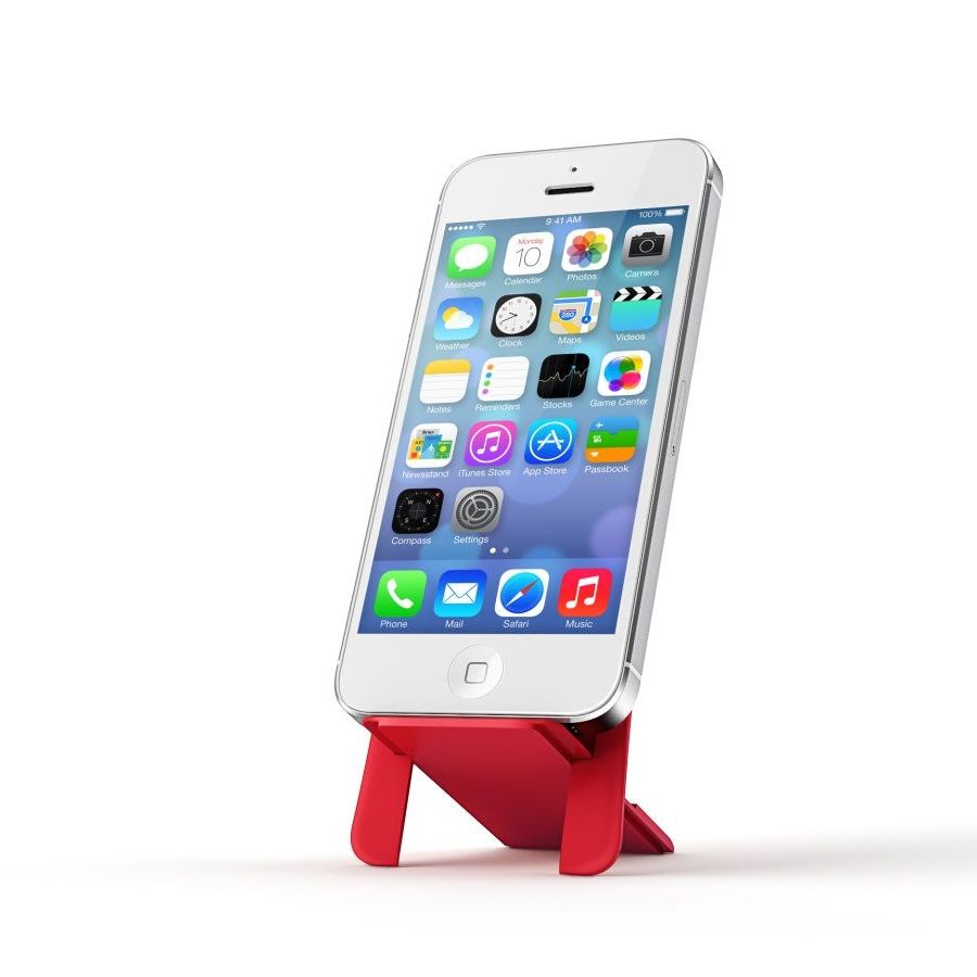 ION phone stand for wallets - Red