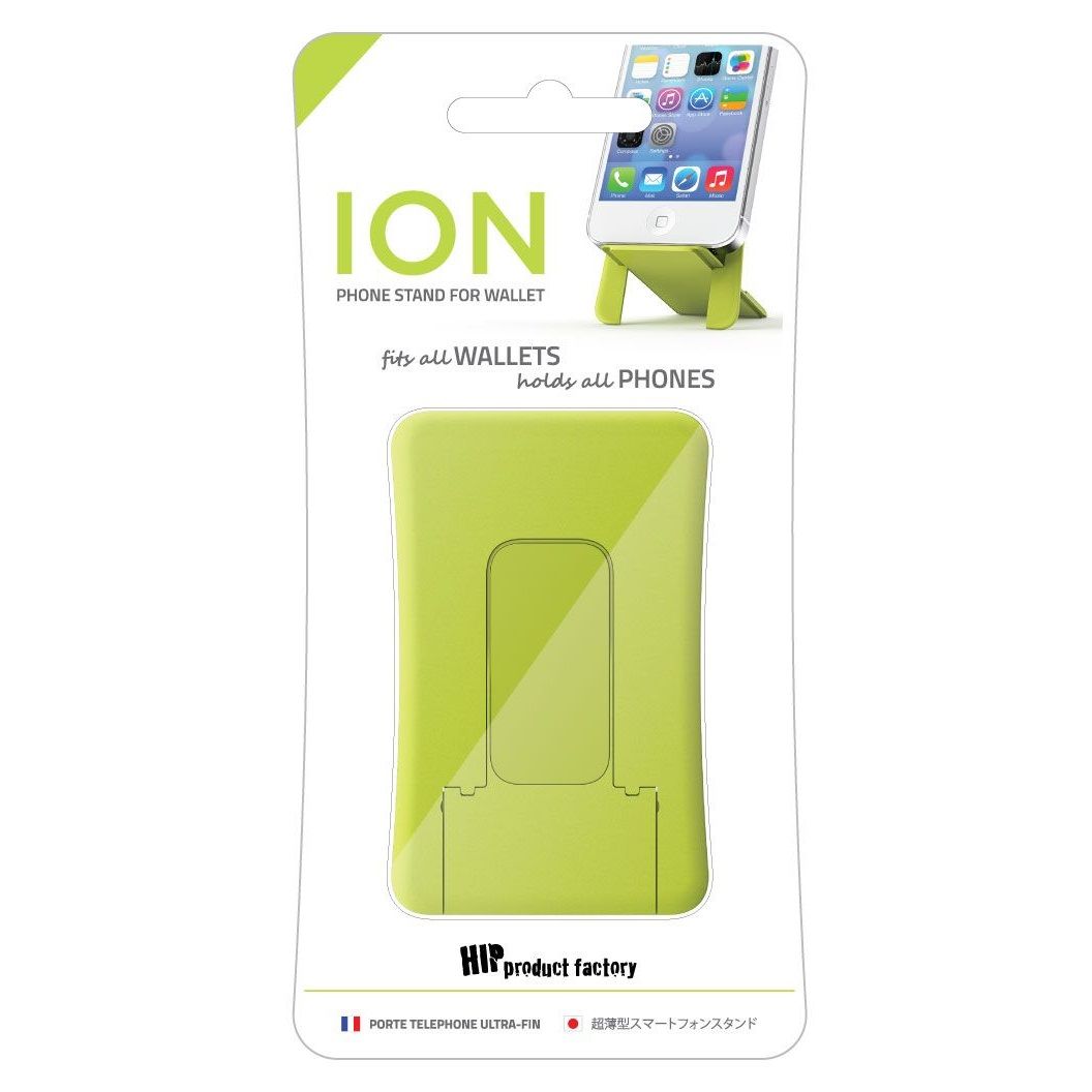 HIP ION phone stand for wallets - Green