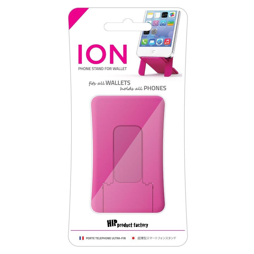 HIP ION phone stand for wallets - Pink