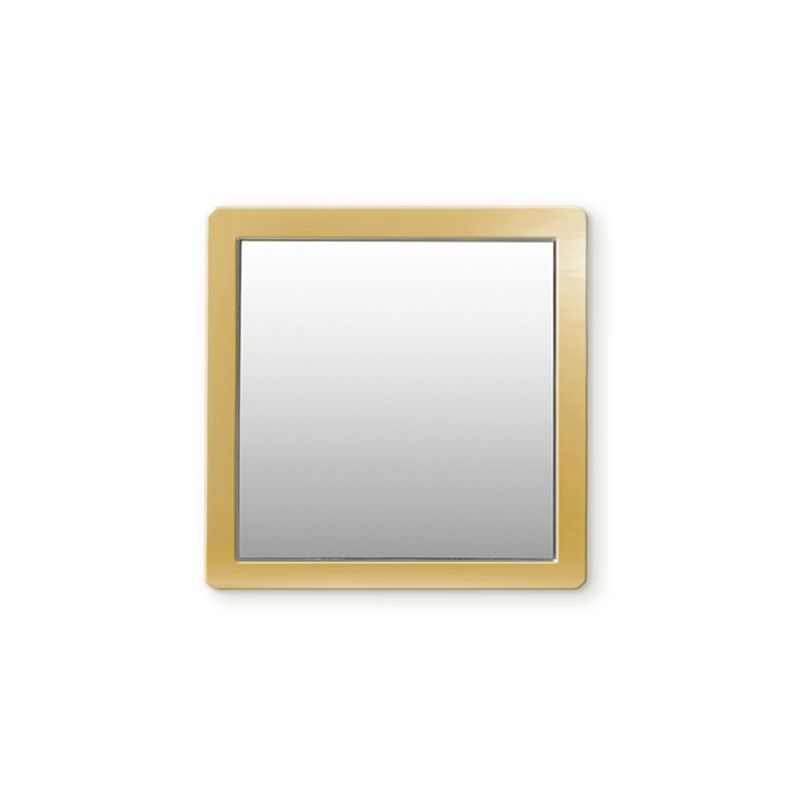 iDecoz Unbreakable Square Phone Mirror - Gold