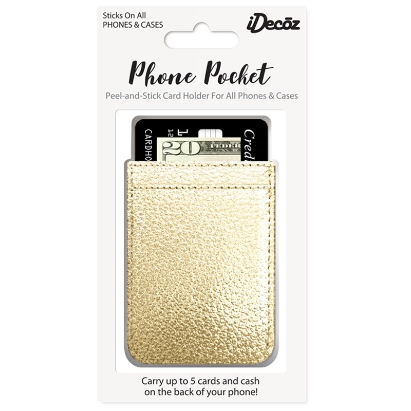 iDecoz Phone Pocket - Gold