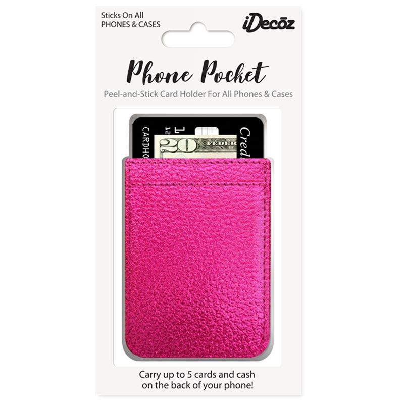 iDecoz Phone Pocket - Hot Pink